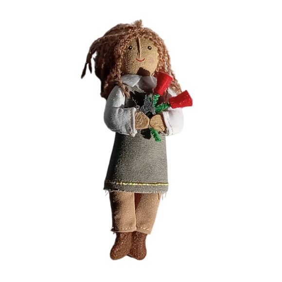 Target Wondershop Girl with Roses Ornament - Picture 9 of 11